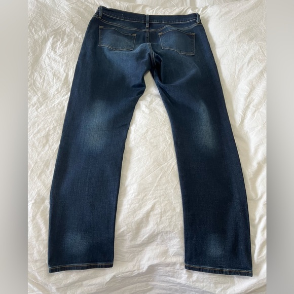 Frame | Women’s SZ 31 | Le Garcon Crop Denim Blue Jeans | Medium Wash Mid Rise - Picture 6 of 9